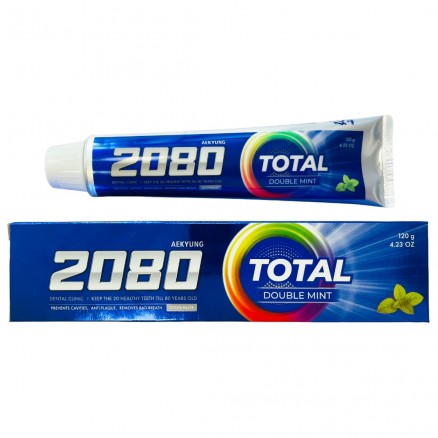 Зубная паста двойная мята 2080 Total Double Mint Toothpaste