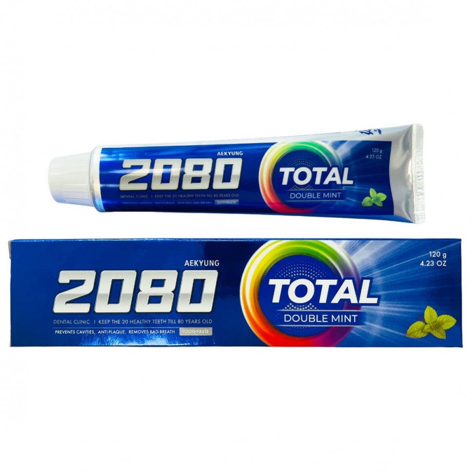 Зубная паста двойная мята 2080 Total Double Mint Toothpaste