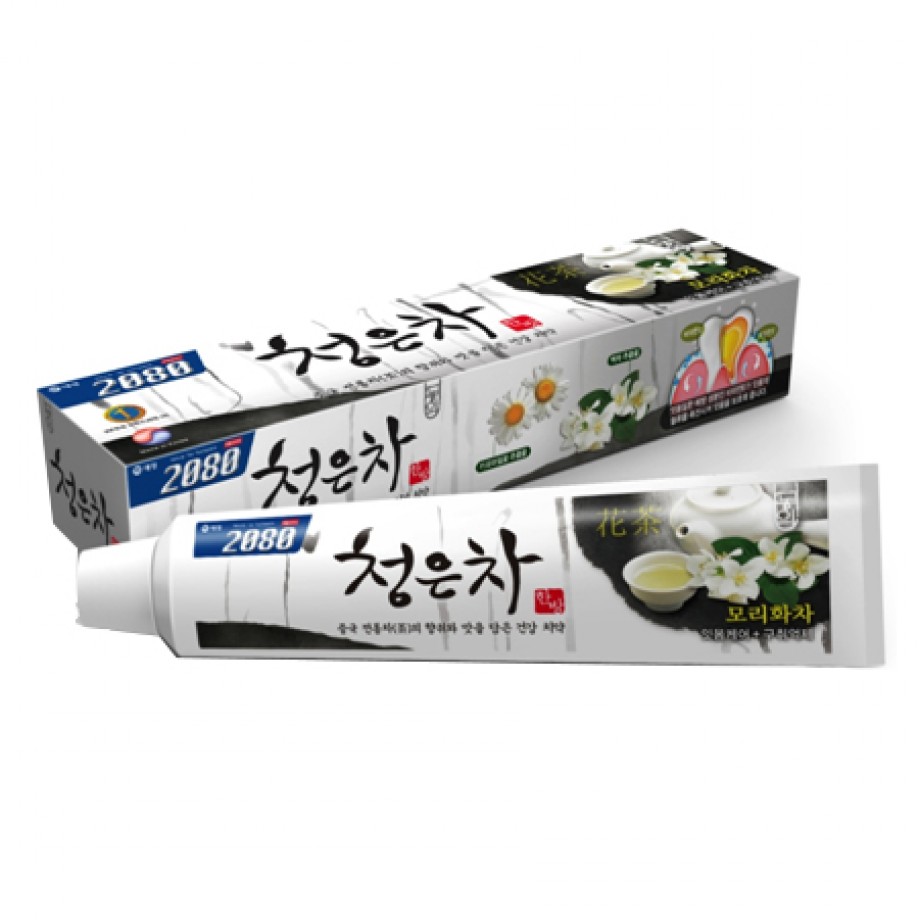 Зубная паста "восточный чай" с жасмином Dental Clinic 2080 Chungeum Cha Molihua Tea