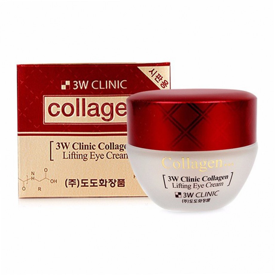 Лифтинг-крем для глаз с коллагеном 3W Clinic Collagen Lifting Eye Cream