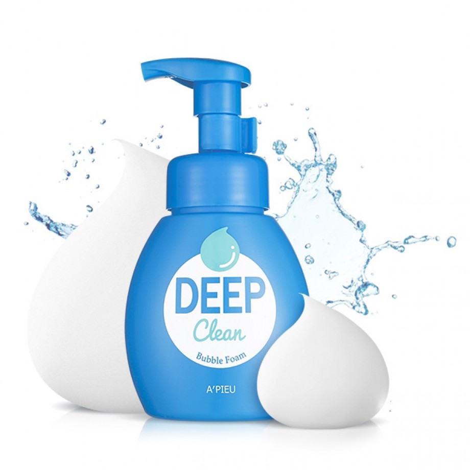 Пенка-мусс для глубокого очищения кожи A'PIEU Deep Clean Bubble Foam