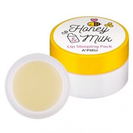 Ночная маска для губ с медом и молоком A'PIEU Honey & Milk Lip Sleeping Pack