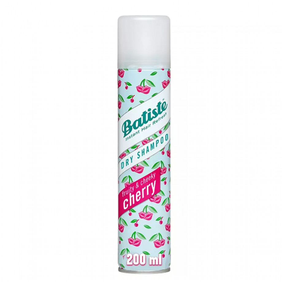 Сухой шампунь для волос "Вишня" Batiste Dry Shampoo Cherry - 200 мл