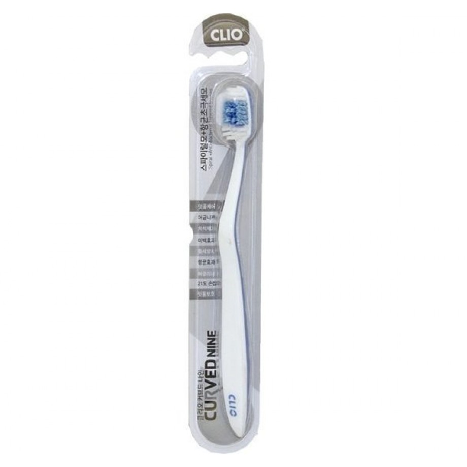 Зубная щетка с отбеливающим эффектом CLIO Curved Nine Mixed Fine Toothbrush