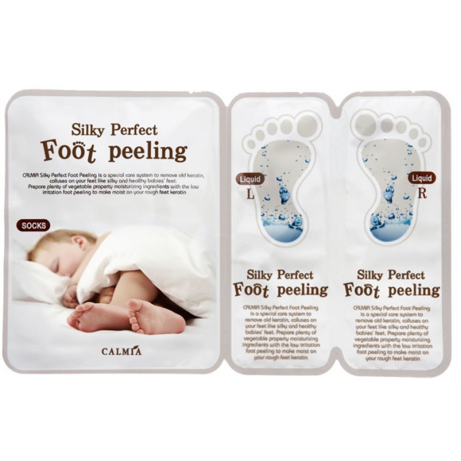 Пилинг-носочки для ног Calmia Silky Perfect Foot Peeling