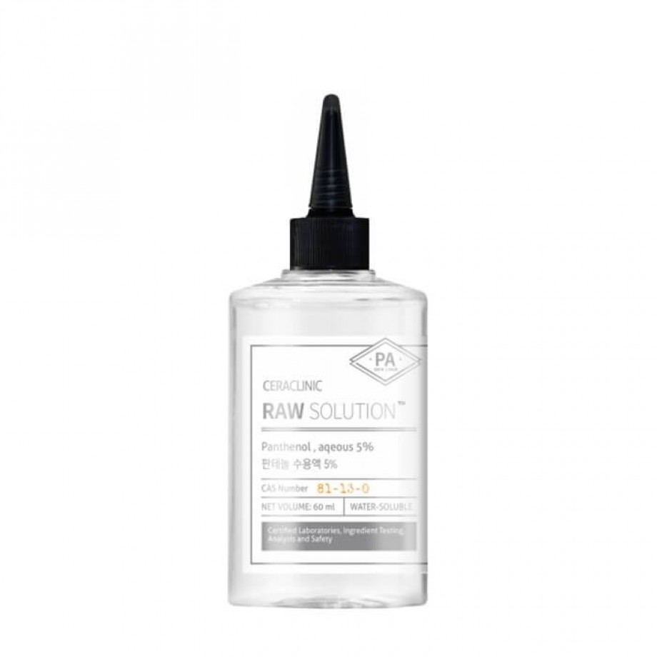 Универсальная сыворотка с пантенолом для чувствительной кожи CERACLINIC Raw Solution Panthenol 5%