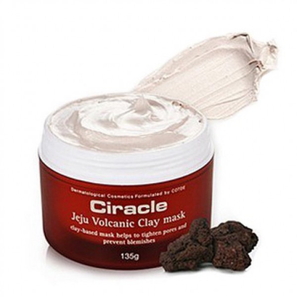 Volcanic mask. Ciracle Jeju volcanic Clay Mask, 135 g. Ciracle маска из вулканической глины. Корейская косметика Вулканик. Маска с вулканической глиной.