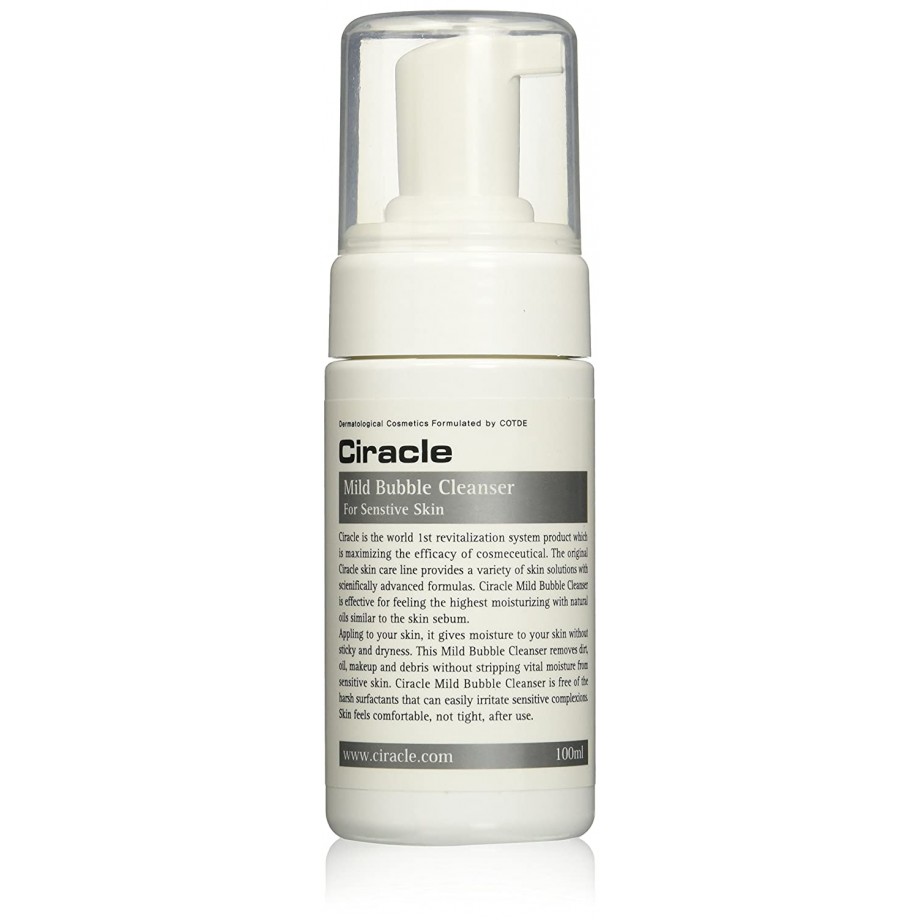 Кислородная пенка для чувствительной кожи Ciracle Mild Bubble Cleanser 