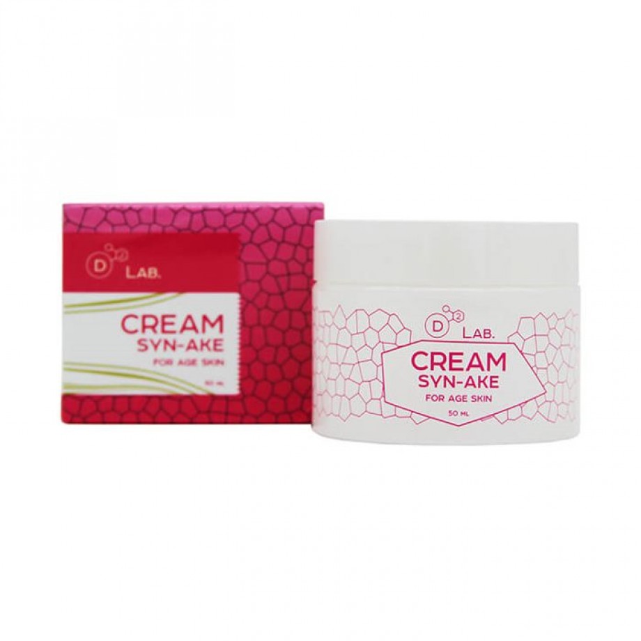 Антивозрастной разглаживающий крем с пептидом змеиного яда D2 Lab Syn-Ake Cream