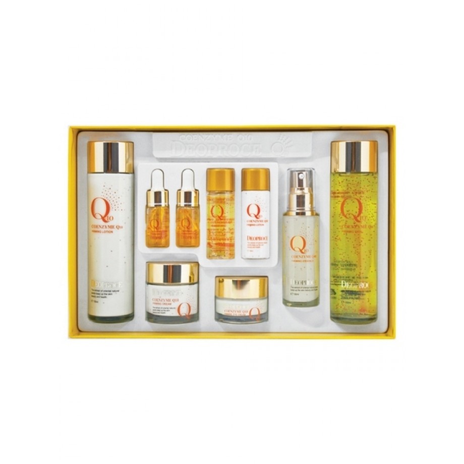 Набор средств с коэнзим Q10 Deoproce Coenzyme Q10 Firming Skin Care 7 Set