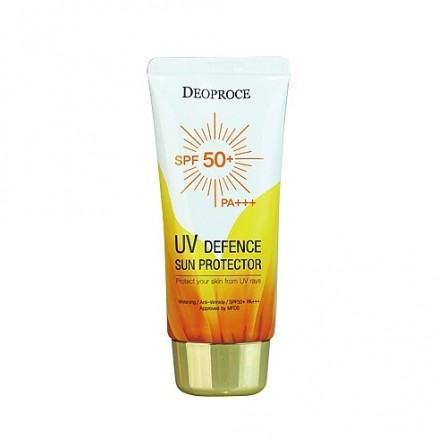 Солнцезащитный крем для лица и тела Deoproce UV Defence Sun Protector SPF50+/PA+++