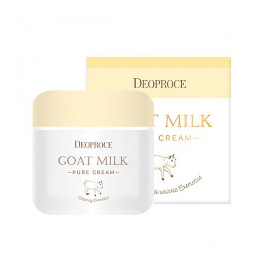 Антивозрастной крем с экстрактом козьего молока Deoproce Goat Milk Pure Cream
