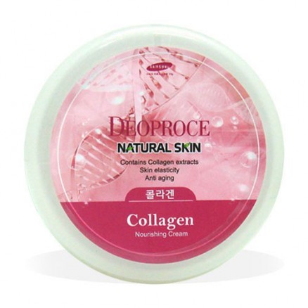 Универсальный крем с коллагеном Deoproce Natural Skin Collagen Nourishing Cream