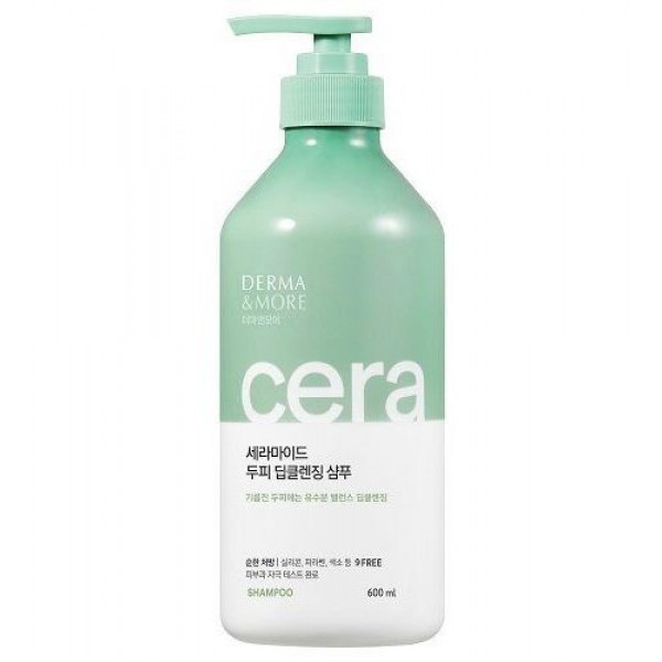 Шампунь для глубокого очищения Derma & More Ceramide Deep Cleansing Shampoo