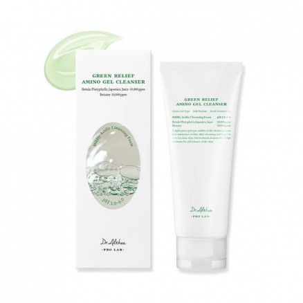 Гель-пенка для умывания с аминокислотами Dr. Althea Green Relief Amino Gel Cleanser