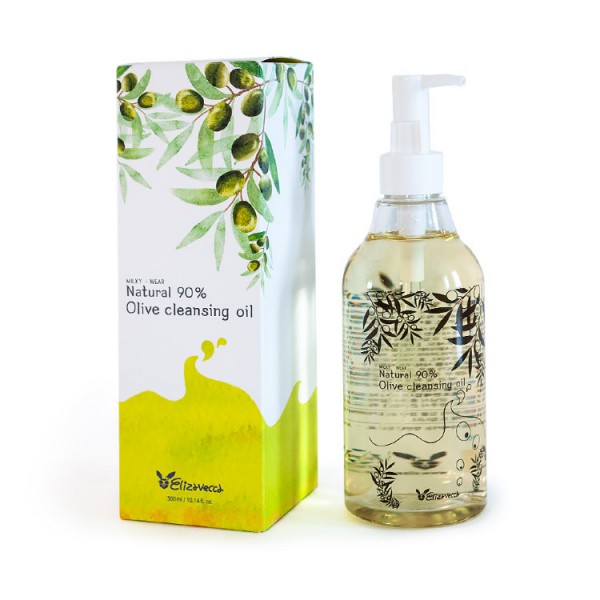 Гидрофильное масло с оливой Elizavecca 90% Olive Cleansing Oil