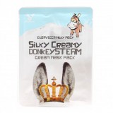 Маска с паровым кремом на основе ослиного молока Elizavecca Silky Creamy Donkey Steam Cream Mask Pack