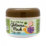 Ночная крем-маска с муцином улитки Elizavecca Milky Piggy Glutinous Mask 80% Snail Cream