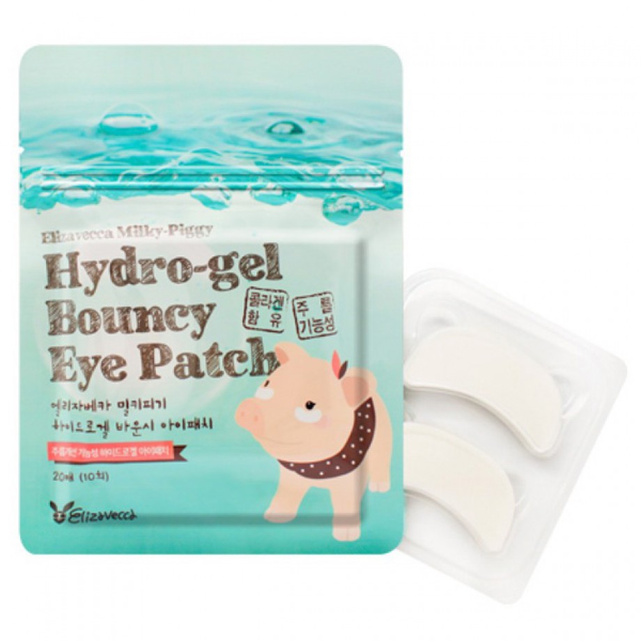 Набор гидрогелевых патчей для кожи вокруг глаз Elizavecca Milky Piggy Hydro-Gel Bouncy Eye Patch