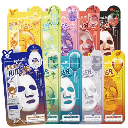 Тканевая маска для лица Elizavecca Deep Power Ringer Mask Pack