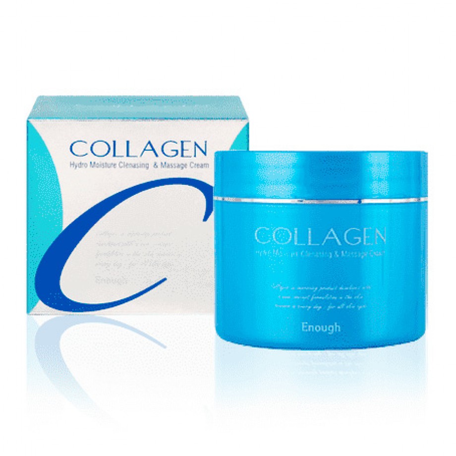 Очищающий массажный крем для лица с коллагеном Enough Collagen Hydro Moisture Cleansing & Massage Cream