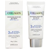 Отбеливающий увлажняющий BB крем с коллагеном Enough Collagen 3 in 1 Whitening Moisture BB Cream SPF47 PA+++
