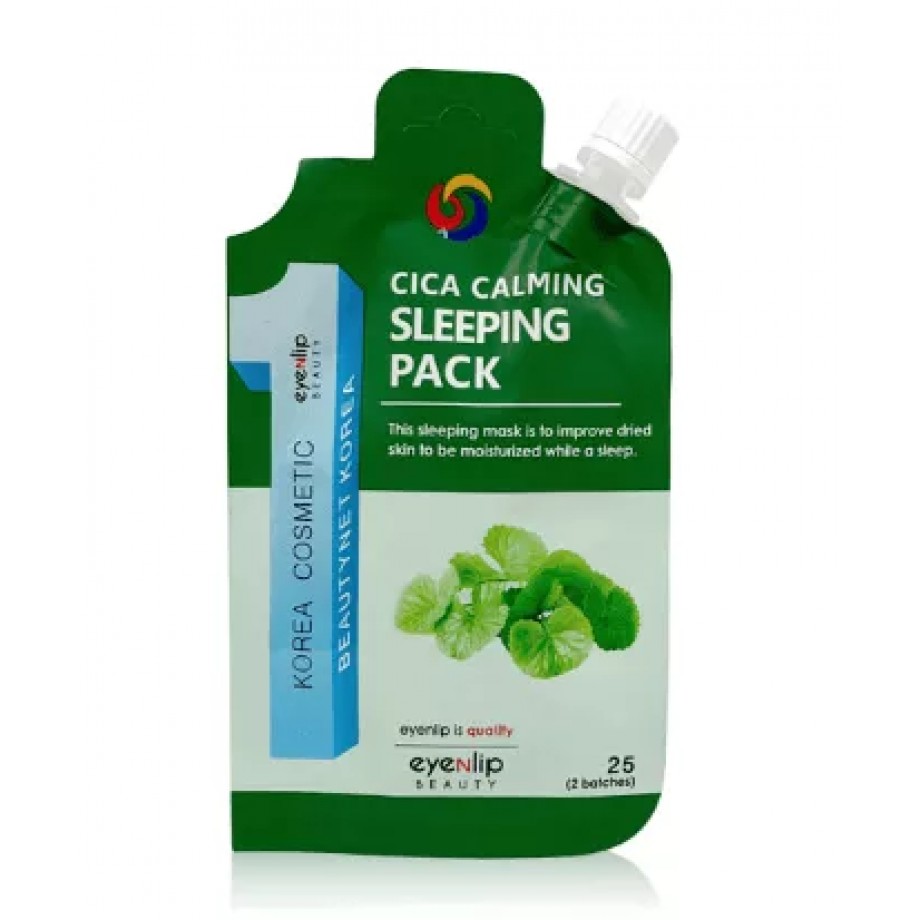 Успокаивающая ночная маска с центеллой Eyenlip Cica Calming Sleeping Pack