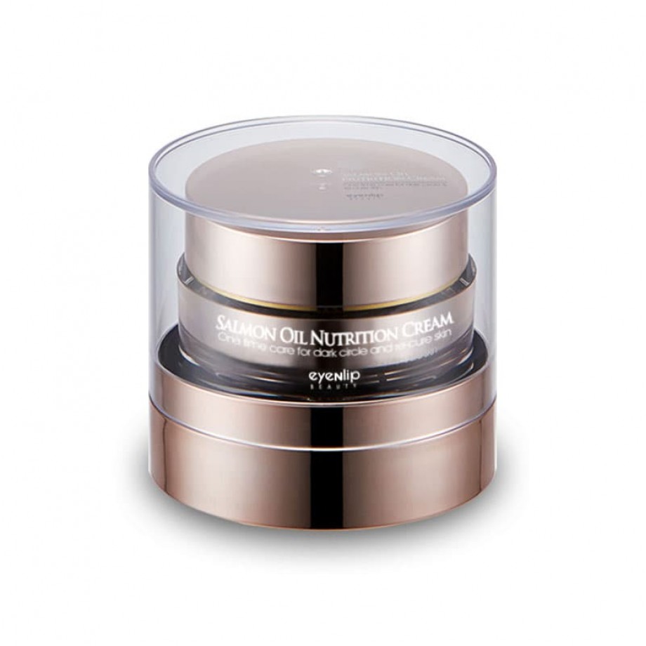 Подтягивающий и питательный крем с маслом лосося Eyenlip Salmon & Peptide Nutrition Cream