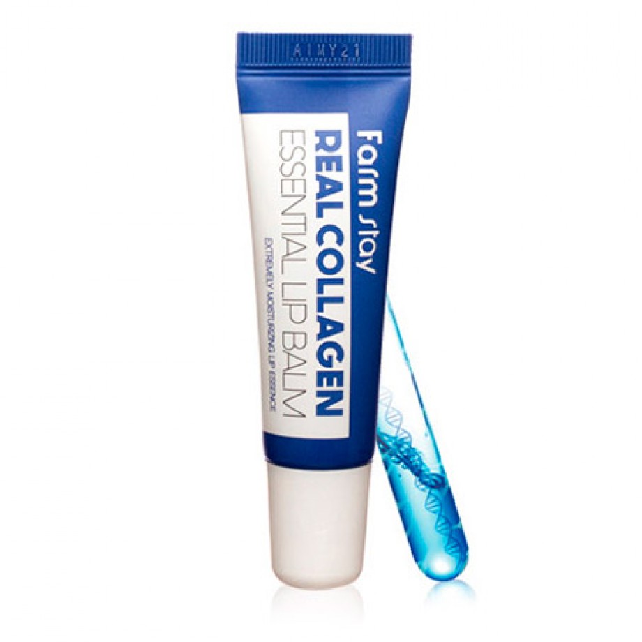 Увлажняющий бальзам для губ с коллагеном FarmStay Real Collagen Essential Lip Balm