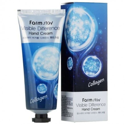 Коллагеновый крем для рук FarmStay Visible Difference Hand Cream Collagen