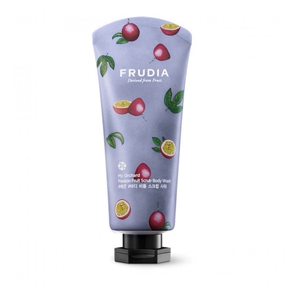 Гель-скраб для душа с маракуйей Frudia My Orchard Passion Fruit Scrub Body Wash