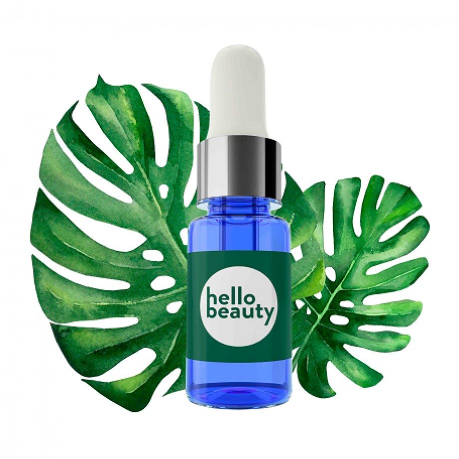 Разглаживающая сыворотка для лица с пептидом матриксил Hello Beauty Peptide Matrixyl Serum - 10 мл