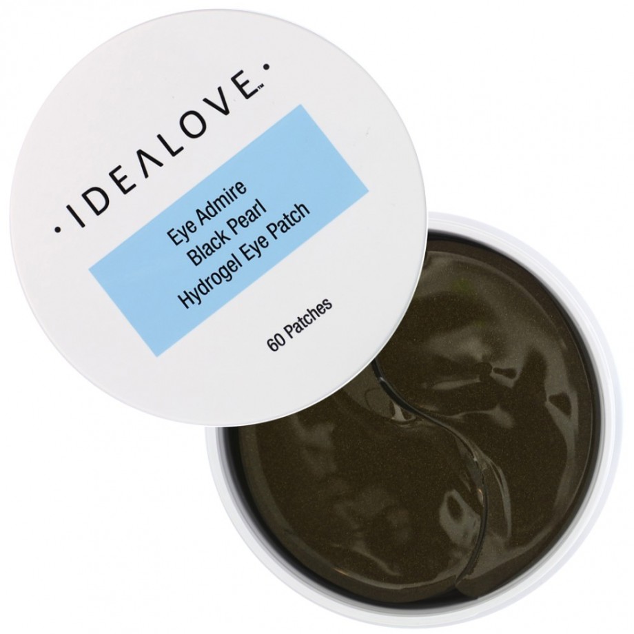 Гидрогелевые патчи для глаз с черным жемчугом Idealove Eye Admire Black Pearl Hydrogel Eye Patch