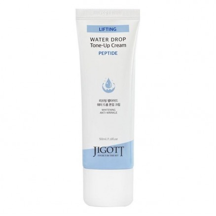 Крем-лифтинг для лица с пептидами JIGOTT Lifting Peptide Water Drop Tone Up Cream