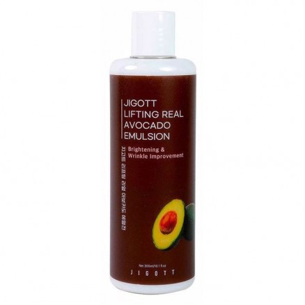 Эмульсия-лифтинг с экстрактом авокадо JIGOTT Lifting Real Avocado Emulsion