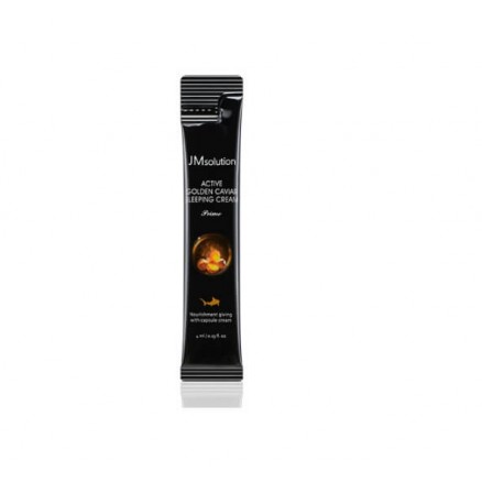 Питающая ночная маска с золотом и икрой JMsolution Active Golden Caviar Sleeping Cream Prime