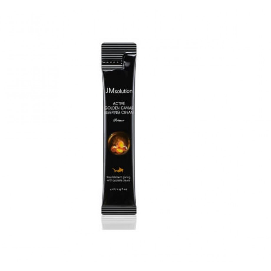 Питающая ночная маска с золотом и икрой JMsolution Active Golden Caviar Sleeping Cream Prime