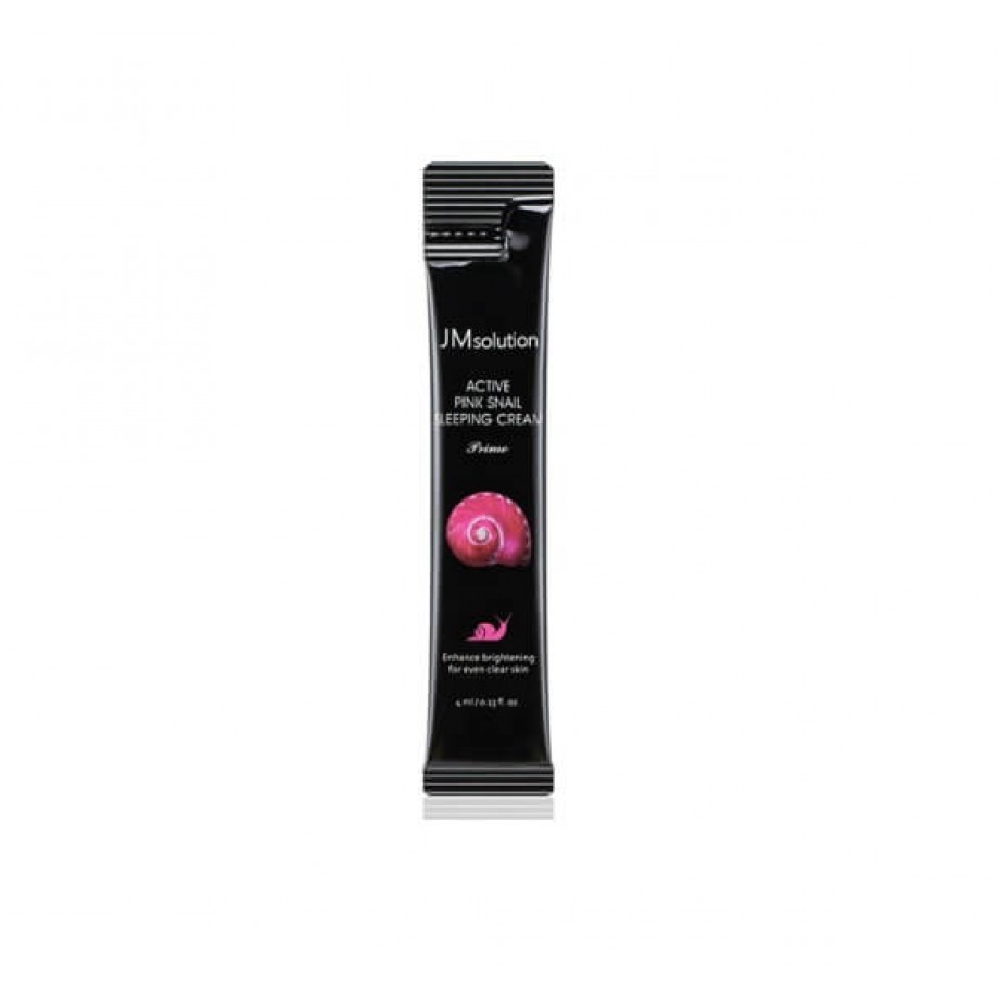 Обновляющая ночная маска с муцином улитки JMsolution Active Pink Snail Sleeping Cream Prime