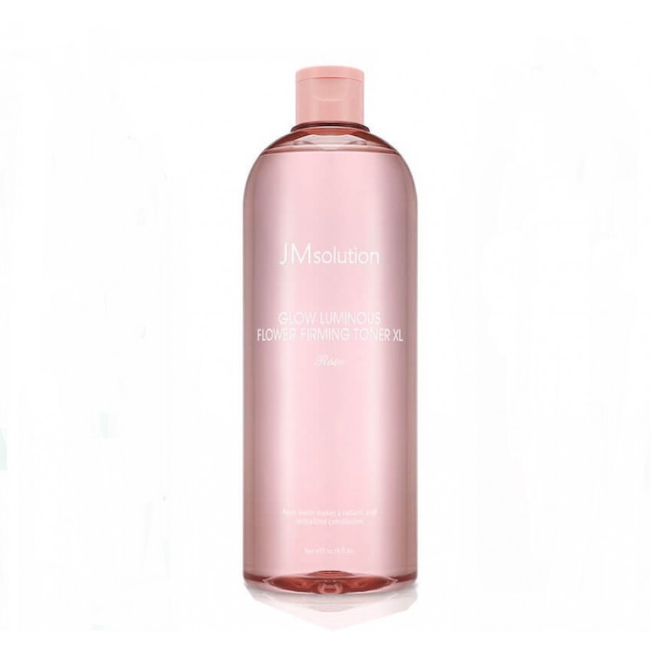 Укрепляющий тонер с экстрактом розы JMsolution Glow Luminous Flower Firming Toner XL