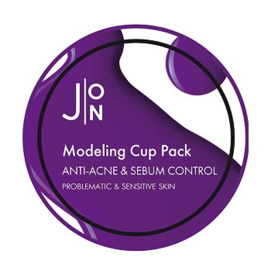 Альгинатная маска для проблемной и жирной кожи J:ON Anti-Acne & Sebum Control Modeling Pack - баночка