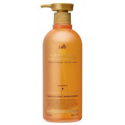 Бессульфатный шампунь против выпадения волос Lador Dermatical Hair-Loss Shampoo - 530 мл