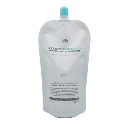 Профессиональный бессульфатный шампунь с кератином Lador Keratin LPP Shampoo - 500 мл