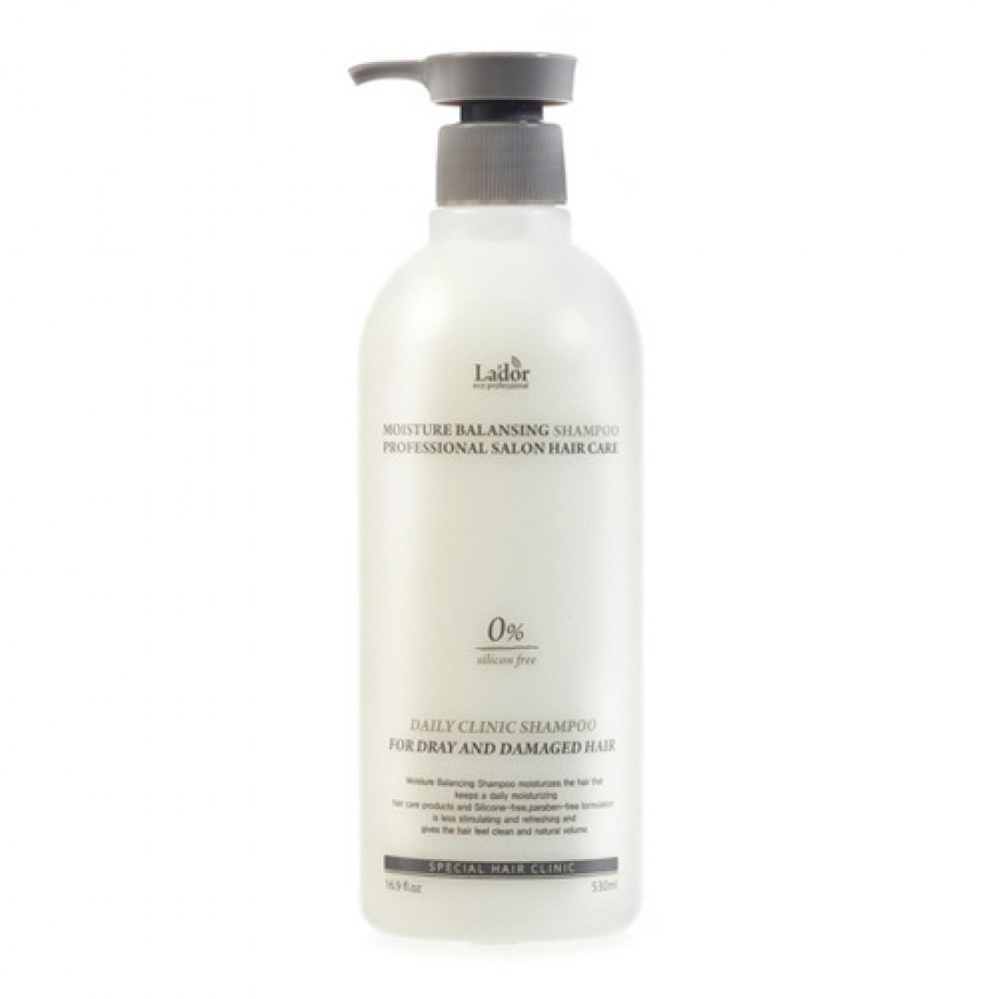 Профессиональный увлажняющий шампунь без силикона Lador Moisture Balancing Shampoo - 530 мл