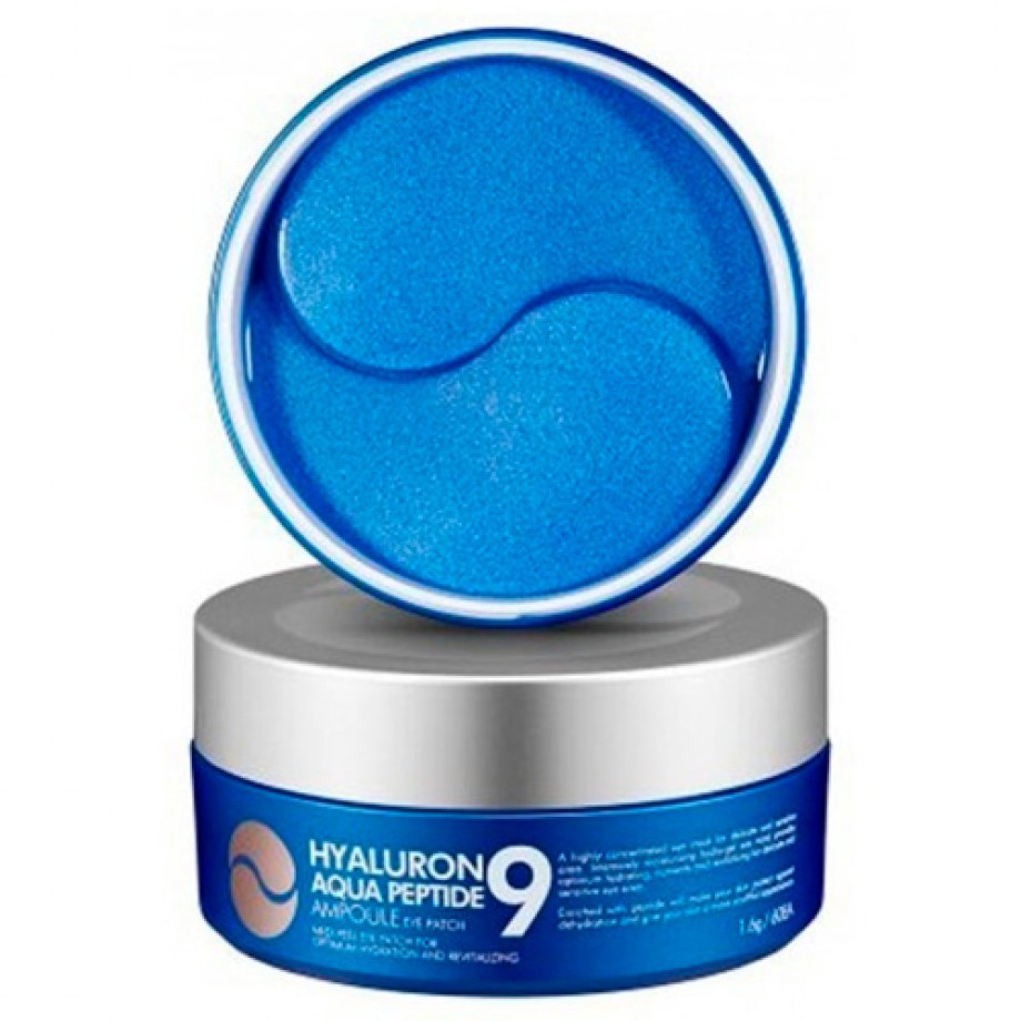Увлажняющие патчи с пептидами MEDI-PEEL Hyaluron Aqua Peptide 9 Ampoule Eye Patch