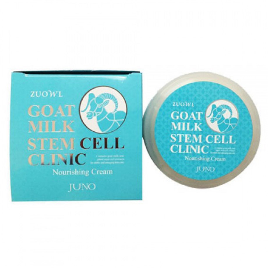 Питательный крем с козьим молоком и стволовыми клетками Juno Zuowl Goat Milk Stem Cell Clinic Nourishing Cream