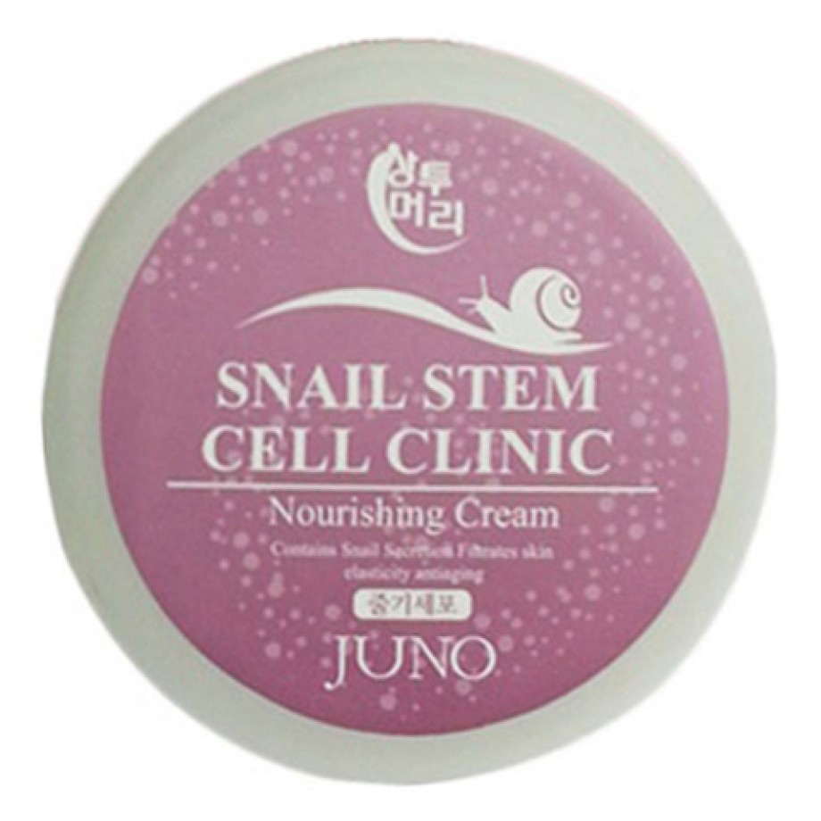 Питательный крем со стволовыми клетками и улиточным муцином Juno Medibeau Snail Stem Cell Clinic Nourishing Cream