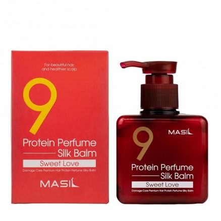Несмываемый протеиновый бальзам для волос Masil 9 Protein Perfume Silk Balm Sweet Love - 180 мл