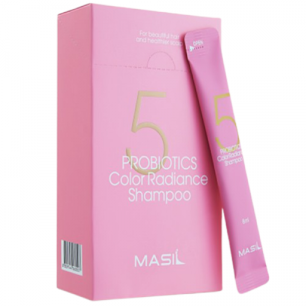 Шампунь с пробиотиками для защиты цвета Masil 5 Probiotics Color Radiance Shampoo - саше 8 мл