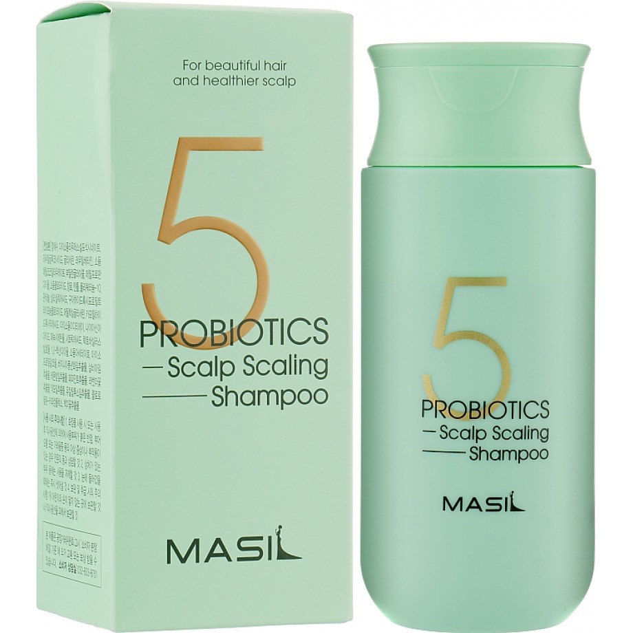 Шампунь с пробиотиками для глубокого очищения и укрепления волос Masil 5 Probiotics Scalp Scaling Shampoo - 150 мл