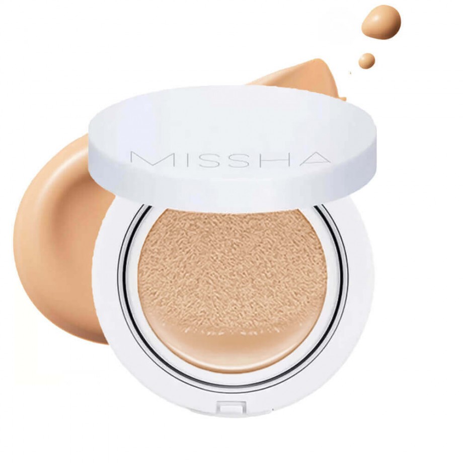 Увлажняющее тональное средство-кушон Missha M Magic Cushion Moist Up SPF50+/PA+++